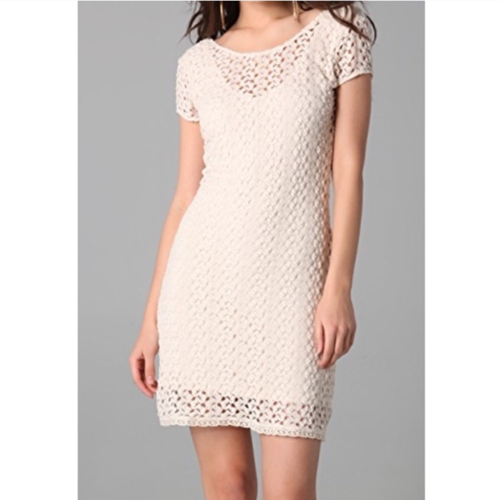 FREE PEOPLE GYPSY CROCHET DRESS Size S